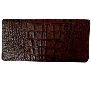 Brahmin Brown Leather Wallet